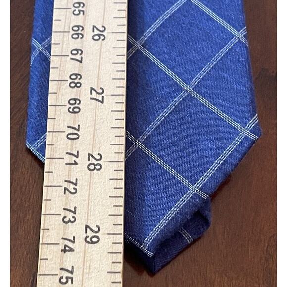 Michael Michael Kors Blue 59% Silk 41% Viscose Men’s Neck Tie Made In China - Picture 5 of 9